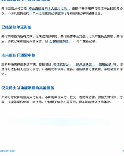 微信上出现分付还款关闭不了怎么回事