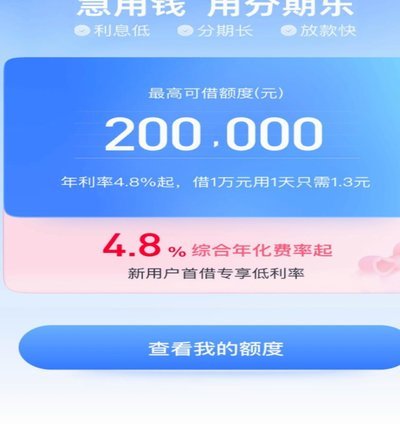 分期乐额度：妙用之道