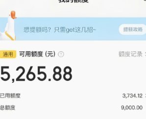 月付额度怎么套出来
